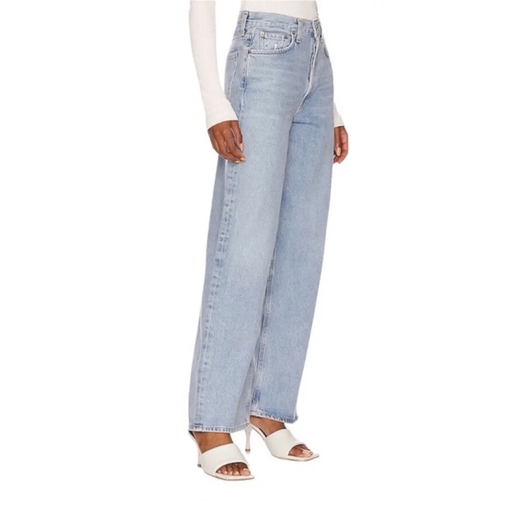 AGOLDE Light Blue Denim Jeans - Picture 9 of 12